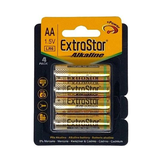 Pilas Alcalinas Extrastar 1.5v AA