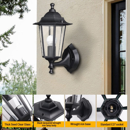 Extrastar Outdoor Vintage Wall Light W/E27 L/H