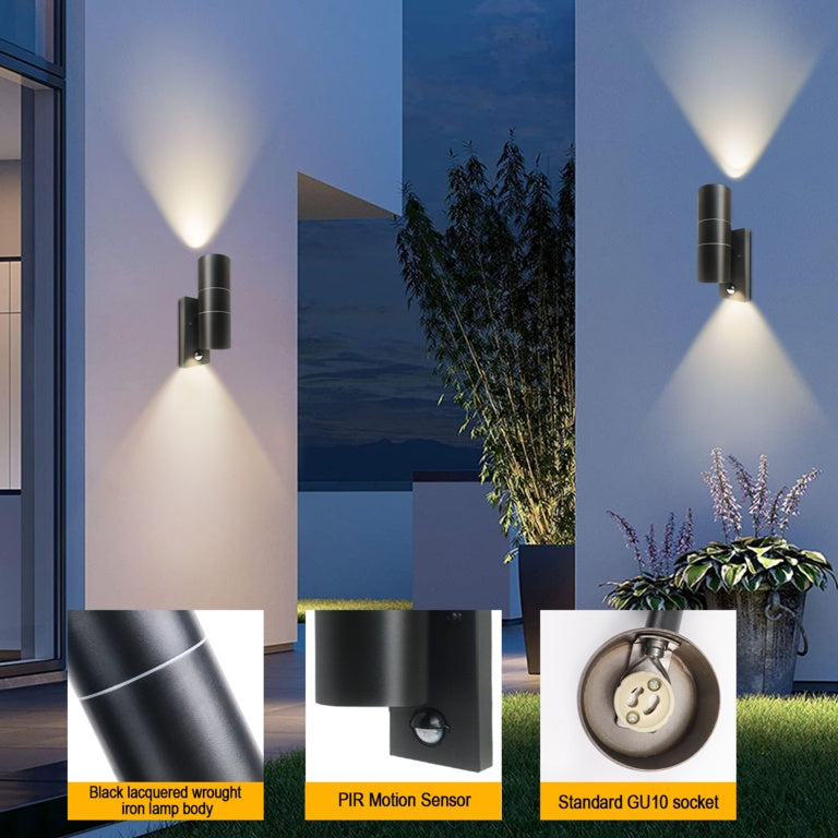 Extrastar Outdoor Up & Down Double Wall Light