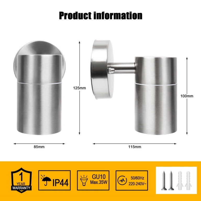 Extrastar Outdoor Down Single Wall Light