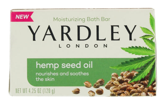 Yardley Hemp Seed Oil Soap Boxed