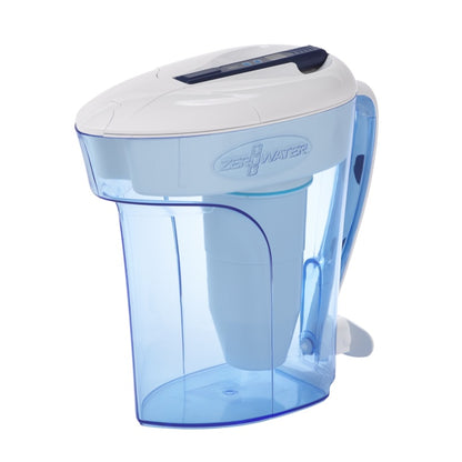 Zerowater 12-Cup / 2.8 Lt Ready Pour Jug + Filter Blue