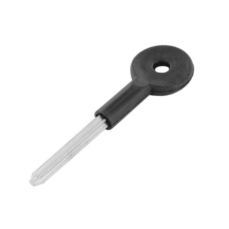 Securit Security Bolt Key Nickel/Black