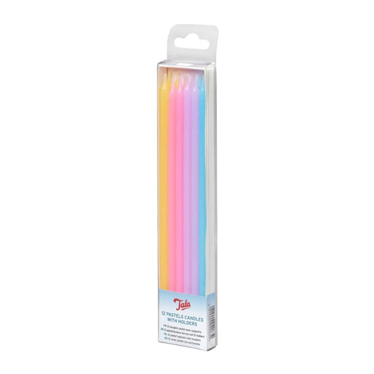 Tala 12 Bougies Pastels