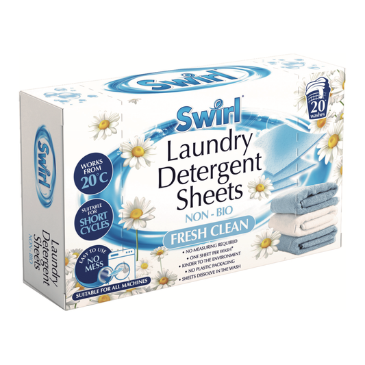 Swirl Laundry Detergent Sheets