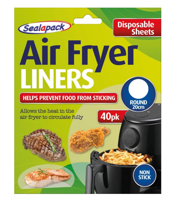 Sealapack Disposable Air Fryer Liner Round 40 Pack
