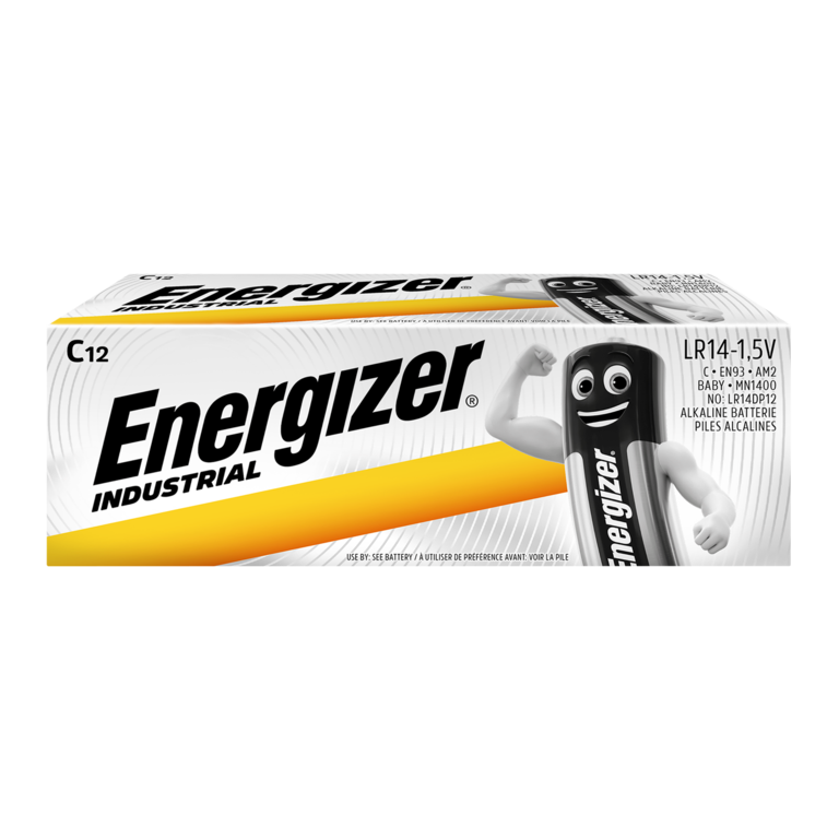 Energizer C Size Industrial Batteries