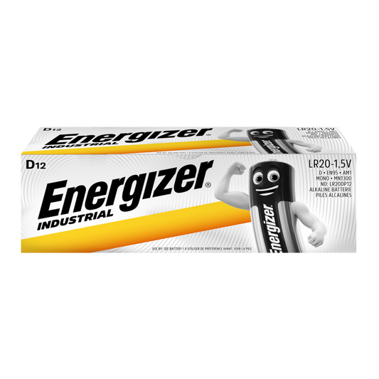 Baterías industriales Energizer tamaño D