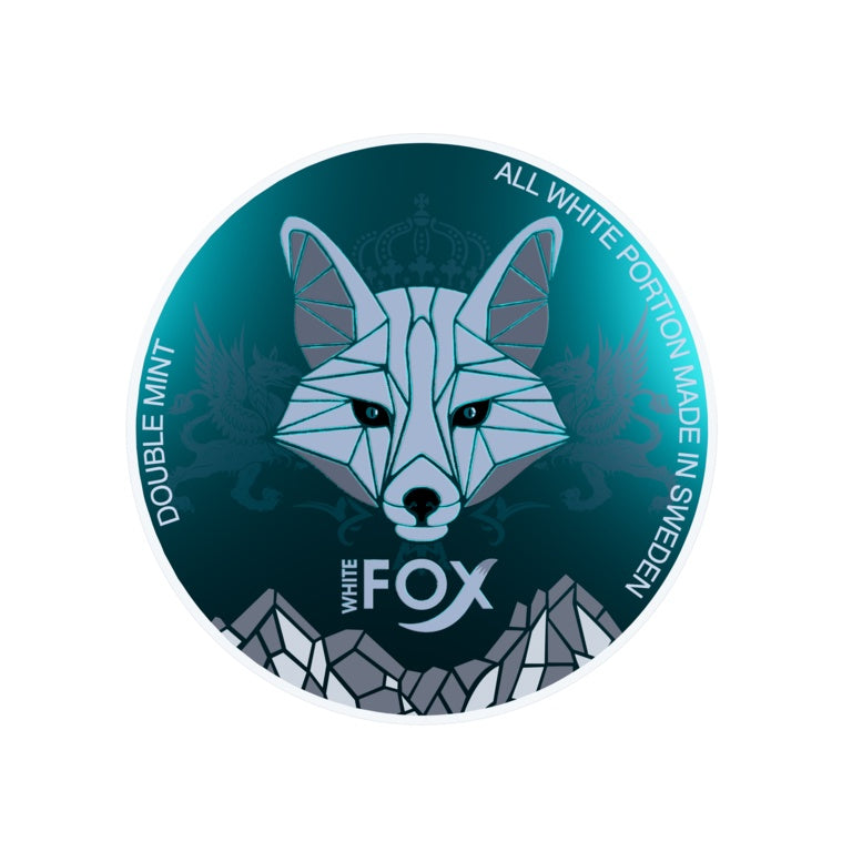 White Fox Nicotine Pouches Double Mint