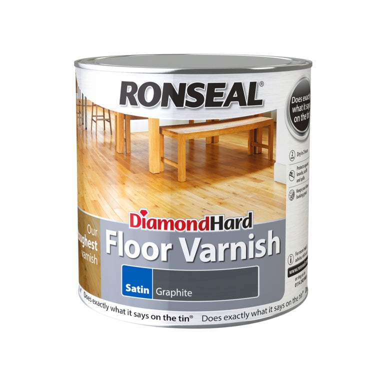 Ronseal Diamond Hard Floor Varnish 2.5L