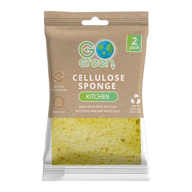 Go Green Kitchen Cellulose Sponge