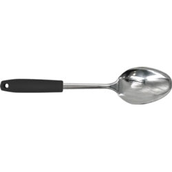 Initial Stainless Steel Solid Spoon