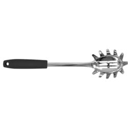 Initial Stainless Steel Spaghetti Spoon