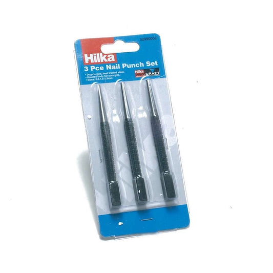 Hilka Lot de 3 perforateurs à ongles