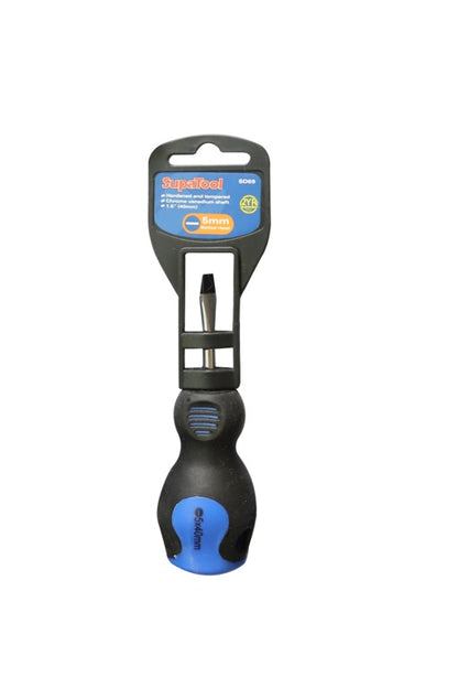 SupaTool Slotted Head Screwdriver Soft Grip Handle