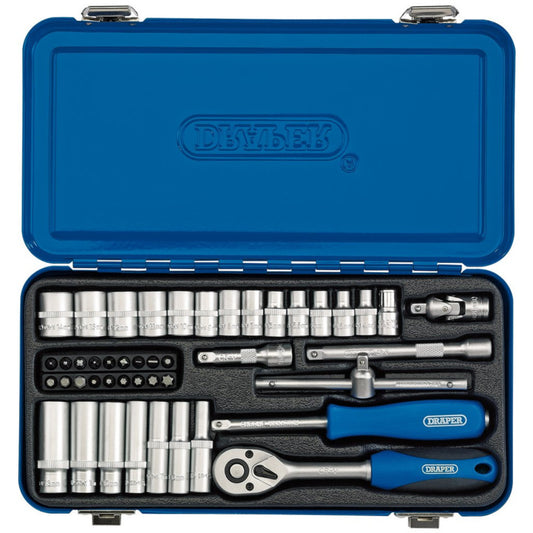 Draper 1/4" Square Drive Metric Socket Set