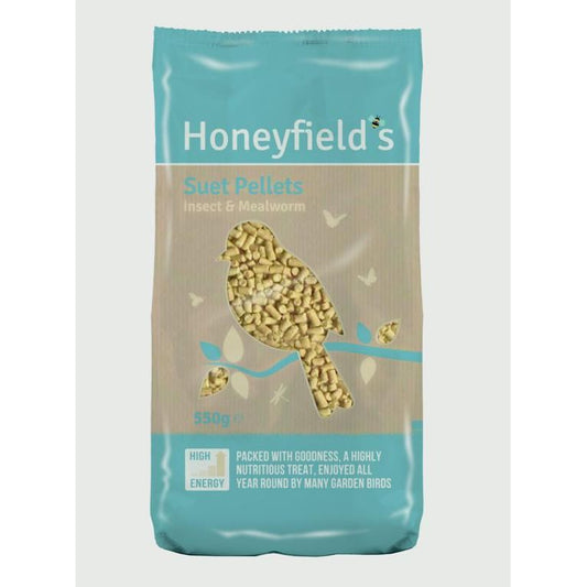 Pellet de sebo Honeyfields con insectos gusanos de la harina