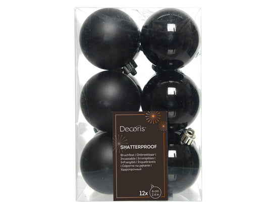 Kaemingk Shatterproof Bauble Black