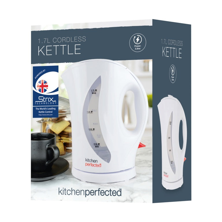 Kitchen Perfected 1.7L Cordless Kettle 2.2KW