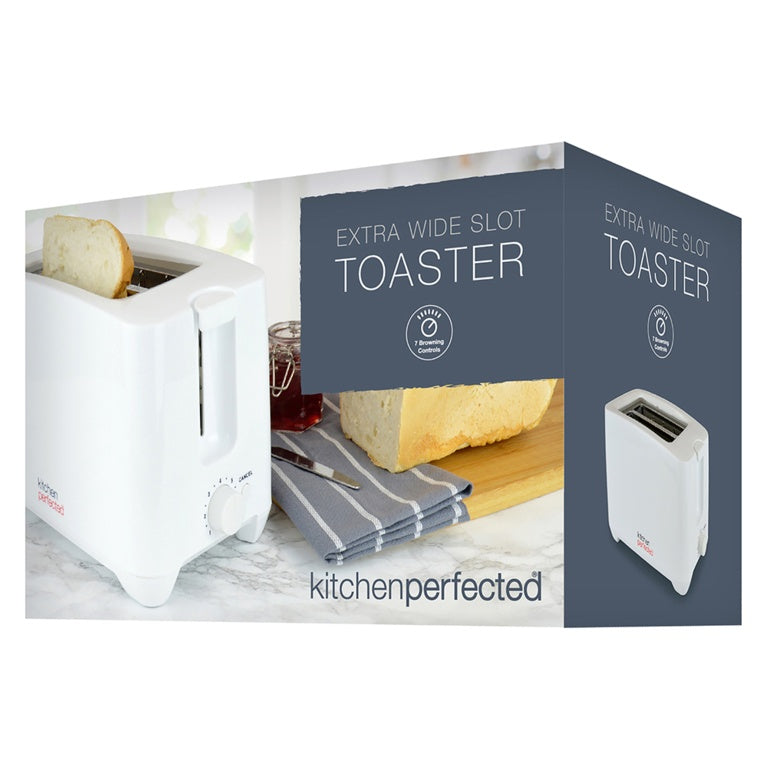 Kitchen Perfected Extra Wide 2 Slice Toaster