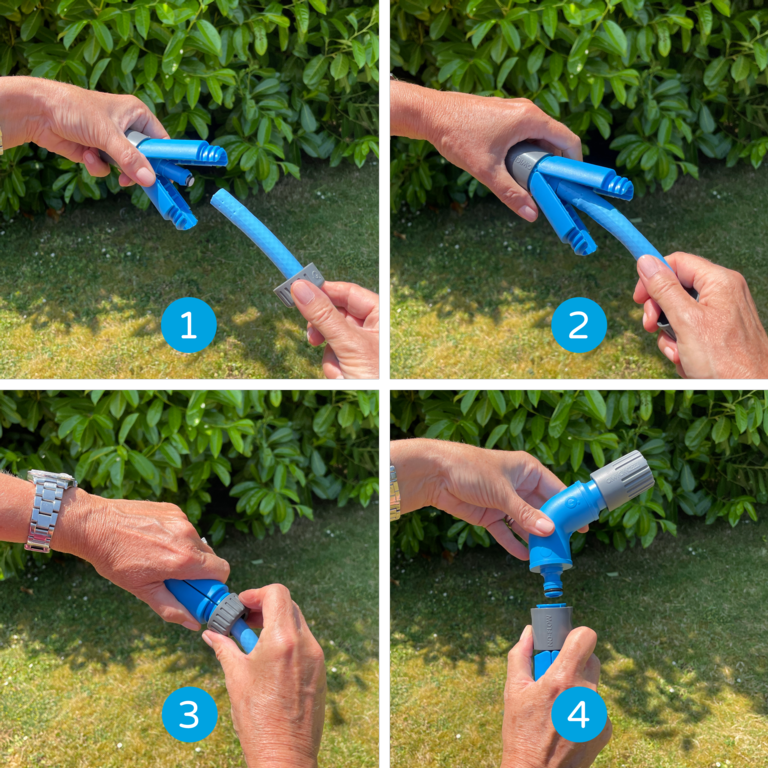 Qwickhose No Flow Wing-Lock Hose Connector