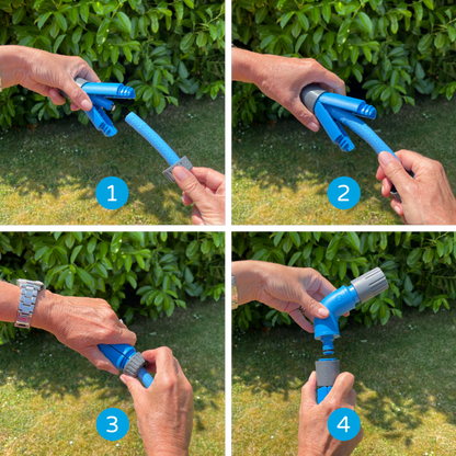 Qwickhose No Flow Wing-Lock Hose Connector