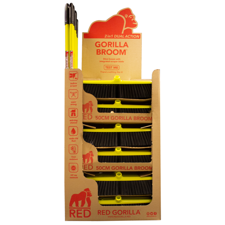 Red Gorilla Broom Box Deal 50cm