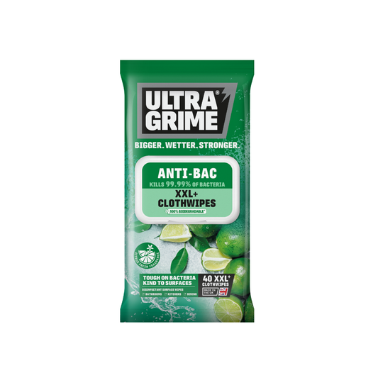Ultragrime Life Antibac Cloth Wipes 40 Pack
