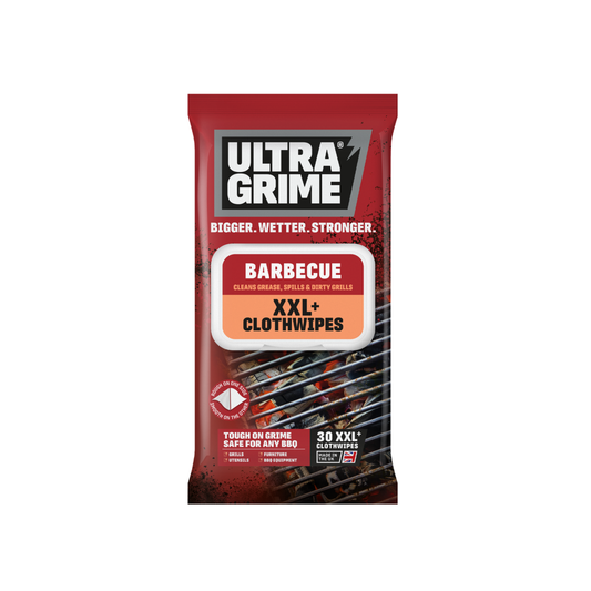 Ultragrime Life BBQ Cloth Wipes 30 Pack