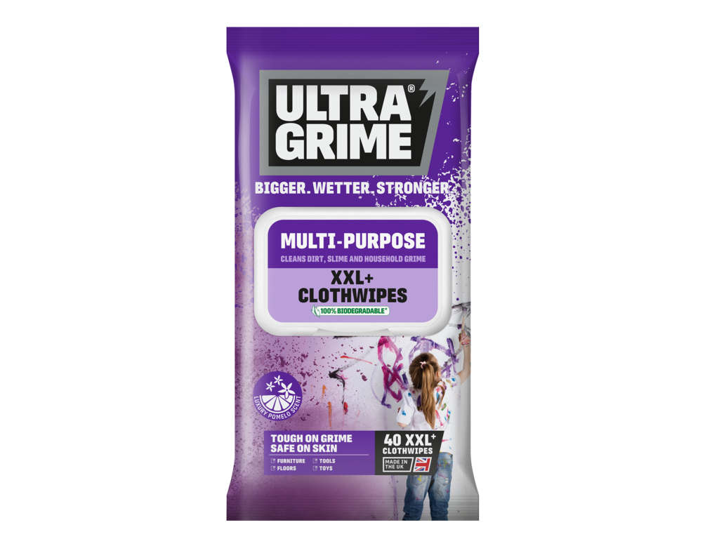 Ultragrime Life Multi Purpose Pomelo Cloth Wipes