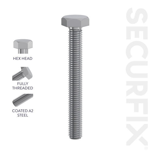 Securfix Hexagon Head Set Screws 100 Pack