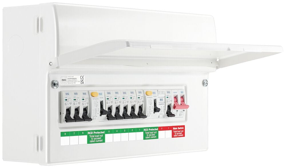 BG 8 Mod Consumer Unit Dual RCD