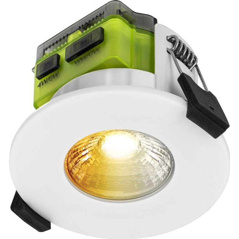 Luceco White Integrated Downlight Diming