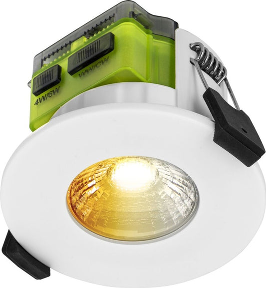 Luceco White Integrated Downlight Diming