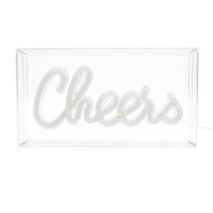 Global Gizmos Acrylic Box Neon Light