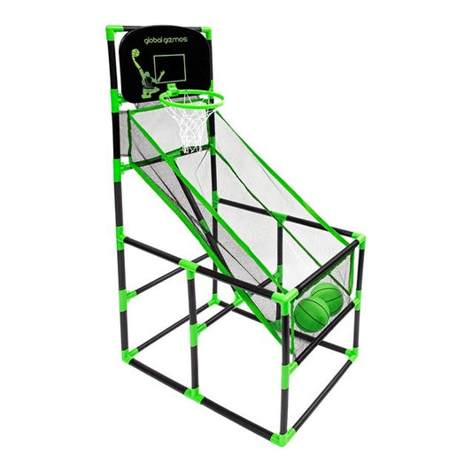 Global Gizmos Green Arcade Basketball Stand