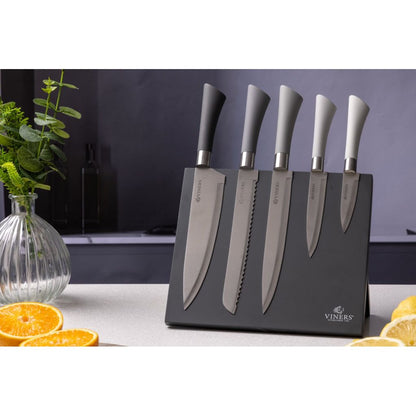 Viners Mono Mix 6-Piece Knife Block Set – Giftbox Edition