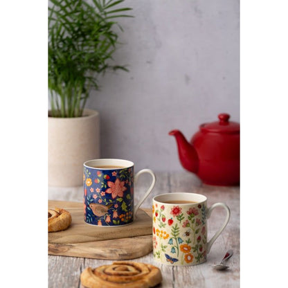 Price & Kensington Wild Flower Fine China Mug 380ml