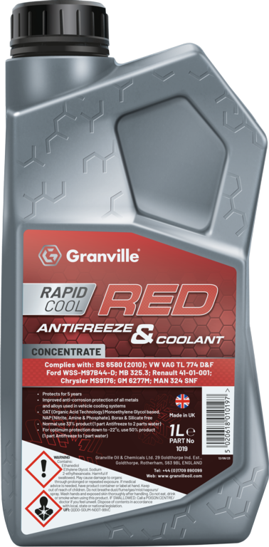 Antigel Granville Rouge