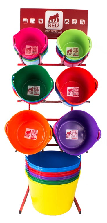 Pots de couleurs assorties Red Gorilla