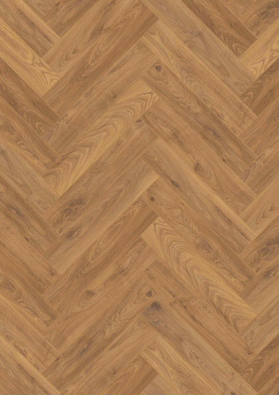 Kronospan Herringbone Firebrand Oak Laminate Flooring