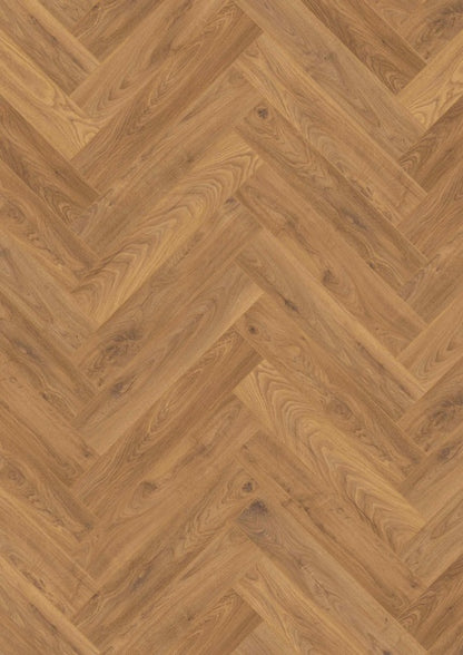 Kronospan Herringbone Firebrand Oak Laminate Flooring