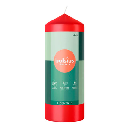 Bolsius Pillar Candle Delicate Red