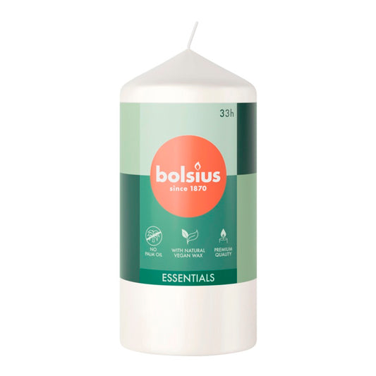 Bolsius Pillar Candle White