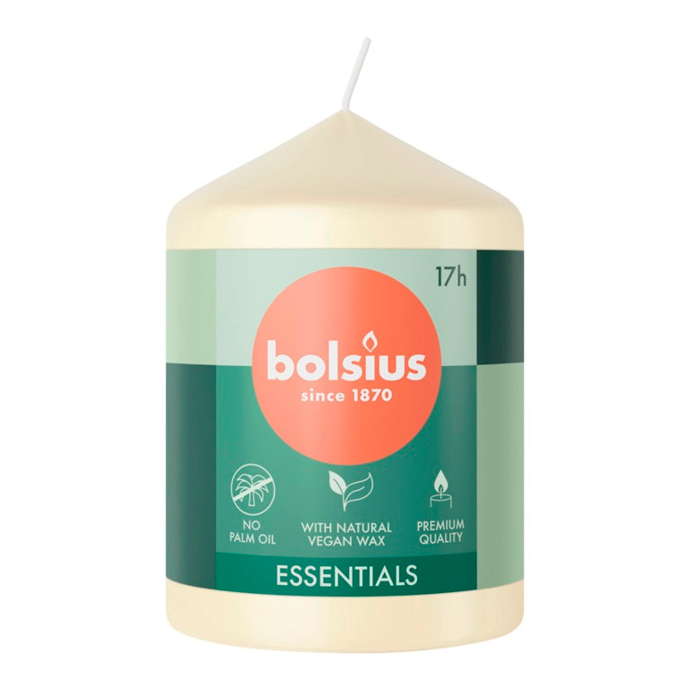 Bolsius Pillar Candle Soft Pearl