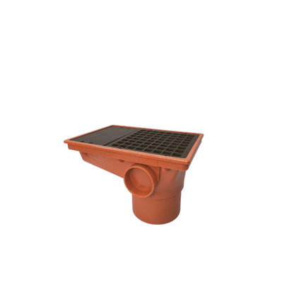 Davant Underground Rectangular Gully Hopper 110mm