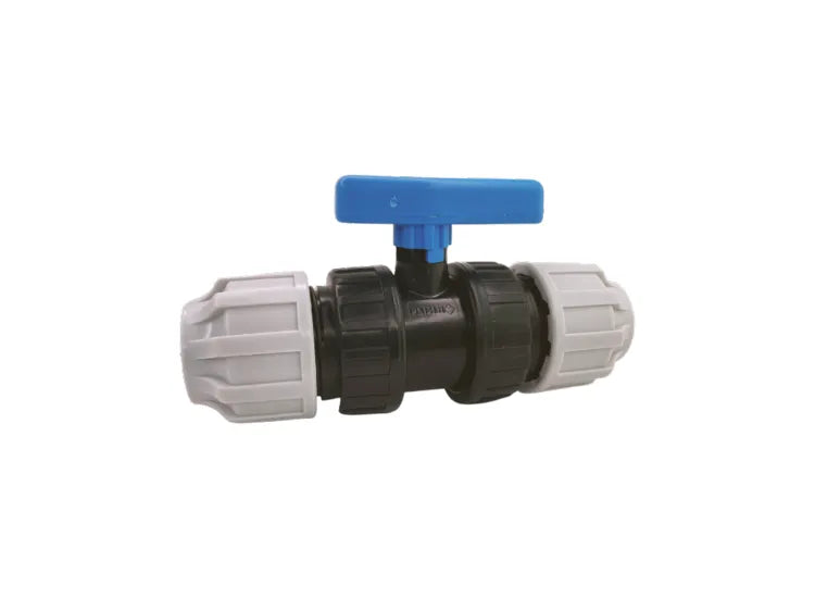 Hydrodiff MDPE Compression Stop Valve