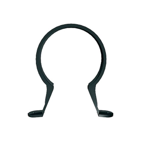 Pipelife Mini Flow Downpipe Clip Black
