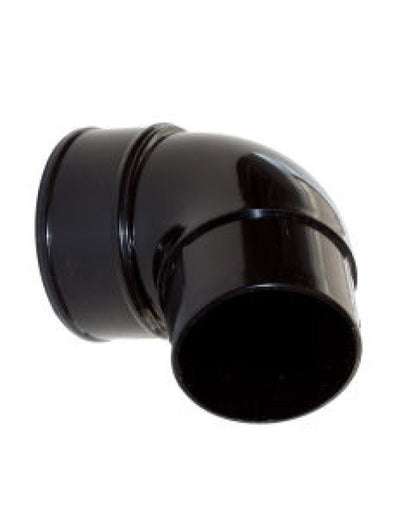 Pipelife Mini Flow Downpipe Curva compensada Negro