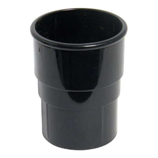 Pipelife Mini Flow Downpipe Connector Black